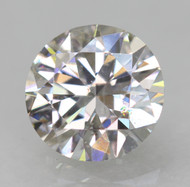 CERTIFIED 0.44 CARAT D COLOR VS2 ROUND BRILLIANT NATURAL EARTH MINED LOOSE DIAMOND FOR RING 4.96MM  *360 VIDEO & IMAGES