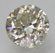CERTIFIED 1.01 CARAT I COLOR SI1 ROUND BRILLIANT NATURAL EARTH MINED LOOSE DIAMOND FOR RING 5.96MM  *360 VIDEO & IMAGES