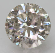 CERTIFIED 1.08 CARAT I COLOR SI2 ROUND BRILLIANT NATURAL EARTH MINED LOOSE DIAMOND FOR RING 6.55MM  *360 VIDEO & IMAGES