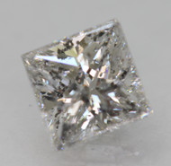 Certified 1.13 Carat G Color Princess Natural Earth Mined Loose Diamond For Jewelry 6.13x5.99mm  *360 REAL VIDEO & PICS