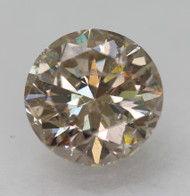 CERTIFIED 1.01 CARAT TOP BROWN VS2 ROUND BRILLIANT NATURAL EARTH MINED LOOSE DIAMOND 6.21MM  *360 REAL VIDEO & IMAGES