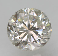 Certified 0.70 Carat E Color VS2 Round Brilliant Natural Earth Mined Loose Diamond For Ring 5.38mm  *360 VIDEO & IMAGES