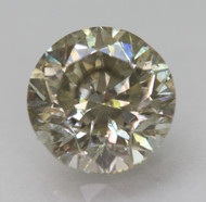 CERTIFIED 2.02 CARAT GRAY YELLOW SI2 ROUND BRILLIANT NATURAL EARTH MINED LOOSE DIAMOND 7.82MM  *360 REAL VIDEO & IMAGES