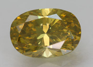 CERTIFIED 1.46 CARAT VIVID YELLOW VVS2 OVAL NATURAL EARTH MINED LOOSE DIAMOND 8.27X5.8MM  *360 REAL VIDEO & IMAGES