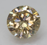 CERTIFIED 2.01 CARAT FANCY YELLOW VVS2 ROUND BRILLIANT NATURAL EARTH MINED LOOSE DIAMOND 8MM  *360 REAL VIDEO & IMAGES