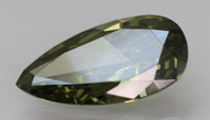 CERTIFIED 1.12 CARAT VIVID GREEN VVS1 PEAR SHAPE NATURAL EARTH MINED LOOSE DIAMOND 10.89X5.6MM  *360 REAL VIDEO & IMAGES