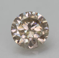 CERTIFIED 1.00 CARAT YELLOW BROWN VS1 ROUND BRILLIANT NATURAL EARTH MINED LOOSE DIAMOND 6.23MM  *360 REAL VIDEO & IMAGES