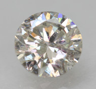 CERTIFIED 0.50 CARAT H COLOR SI1 ROUND BRILLIANT NATURAL EARTH MINED LOOSE DIAMOND FOR RING 5.02MM  *360 VIDEO & IMAGES