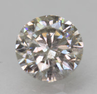 Certified 0.60 Carat H Color SI1 Round Brilliant Natural Earth Mined Loose Diamond For Ring 5.4mm  *360 VIDEO & IMAGES