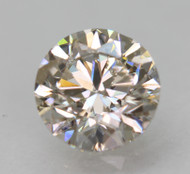Certified 0.61 Carat I Color SI1 Round Brilliant Natural Earth Mined Loose Diamond For Ring 5.39mm  *360 VIDEO & IMAGES