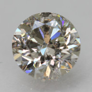Certified 0.81 Carat I Color SI2 Round Brilliant Natural Earth Mined Loose Diamond For Ring 5.93mm  *360 VIDEO & IMAGES