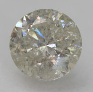 Certified 1.01 Carat H Color SI3 Round Brilliant Natural Earth Mined Loose Diamond For Ring 6.23mm  *360 VIDEO & IMAGES