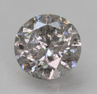 Certified 1.02 Carat Light Silver SI2 Round Brilliant Natural Earth Mined Loose Diamond 6.41mm  *360 REAL VIDEO & IMAGES