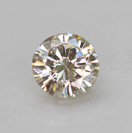 0.28 Carat Top Top Light Brown VS1 Round Brilliant Natural Earth Mined Loose Diamond 4.33mm *360 PROFESSIONAL VID & PICS