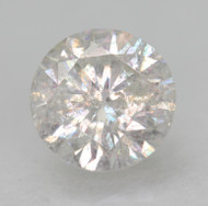 0.63 CARAT F COLOR SI3 ROUND BRILLIANT NATURAL EARTH MINED LOOSE DIAMOND FOR RING 5.45MM *360 PROFESSIONAL VIDEO & PICS