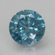 0.64 CARAT SKY BLUE SI2 ROUND BRILLIANT NATURAL EARTH MINED LOOSE DIAMOND 5.36MM *360 PROFESSIONAL VIDEO & IMAGES