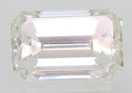 Certified 0.78 Carat E Color SI1 Emerald Natural Loose Diamond For Ring 6.55x4.13mm  *360 VIDEO & PROFESSIONAL IMAGES