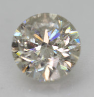 CERTIFIED 1.03 CARAT I COLOR SI1 ROUND BRILLIANT NATURAL EARTH MINED LOOSE DIAMOND FOR RING 6.36MM  *360 VIDEO & PICS