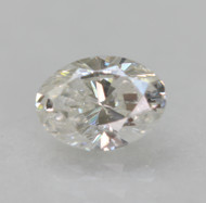 Certified 0.41 Carat E Color VS2 Oval Natural Earth Mined Loose Diamond For Jewelry 5.33x3.88mm  *360 REAL VIDEO & PICS
