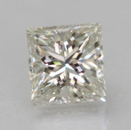 Certified 0.57 Carat F Color VVS1 Princess Natural Earth Mined Loose Diamond For Jewelry 4.68x4.44mm  *360 VIDEO & PICS