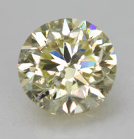 CERTIFIED 1.08 CARAT FANCY YELLOW VS1 ROUND BRILLIANT NATURAL EARTH MINED LOOSE DIAMOND 6.38MM  *360 REAL VIDEO & PICS