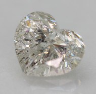 CERTIFIED 0.68 CARAT F COLOR SI2 HEART SHAPE NATURAL EARTH MINED LOOSE DIAMOND FOR JEWELRY 5.93X5.16MM  *360 VID & PICS