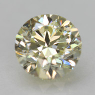 Certified 1.02 Carat Fancy Yellow VS2 Round Brilliant Natural Earth Mined Loose Diamond 6.26mm  *360 REAL VIDEO & PICS