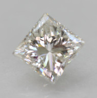 CERTIFIED 0.71 CARAT E COLOR VVS2 PRINCESS NATURAL EARTH MINED LOOSE DIAMOND FOR JEWELRY 4.86X4.74MM  *360 VIDEO & PICS