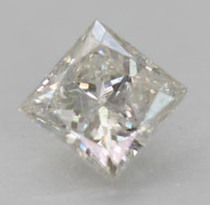 CERTIFIED 0.63 CARAT F COLOR VS2 PRINCESS NATURAL EARTH MINED LOOSE DIAMOND FOR JEWELRY 4.88X4.83MM  *360 VIDEO & PICS
