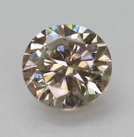 CERTIFIED 1.00 CARAT YELLOW BROWN VS1 ROUND BRILLIANT NATURAL EARTH MINED LOOSE DIAMOND 6.26MM  *360 REAL VIDEO & PICS
