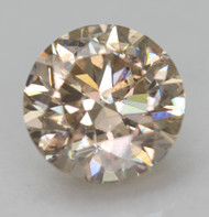 CERTIFIED 1.68 CARAT BROWN YELLOW SI1 ROUND BRILLIANT NATURAL EARTH MINED LOOSE DIAMOND 7.45MM  *360 REAL VIDEO & PICS