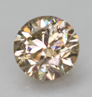 CERTIFIED 1.00 CARAT YELLOW BROWN VS1 ROUND BRILLIANT NATURAL EARTH MINED LOOSE DIAMOND 6.17MM  *360 REAL VIDEO & PICS