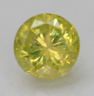 CERTIFIED 0.79 CARAT CANARY YELLOW SI1 ROUND BRILLIANT NATURAL EARTH MINED LOOSE DIAMOND 5.52MM  *360 REAL VIDEO & PICS
