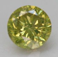 CERTIFIED 1.00 CARAT CANARY YELLOW VS2 ROUND BRILLIANT NATURAL EARTH MINED LOOSE DIAMOND 6.21MM  *360 REAL VIDEO & PICS