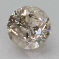 0.66 Carat Top Brown Round Brilliant Natural Earth Mined Loose Diamond For Ring 5.2mm *360 PROFESSIONAL VIDEO & PICTURES