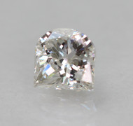 0.12 Carat D Color VVS1 Half Moon Natural Earth Mined Loose Diamond For Ring 3.35X3.32mm *360 REAL VIDEO & PICTURES