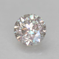 0.60 CARAT LIGHT SILVER SI2 ROUND BRILLIANT NATURAL EARTH MINED LOOSE DIAMOND FOR RING 5.16MM *360 REAL VIDEO & PICTURES