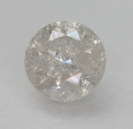 0.53 Carat H Color Round Brilliant Natural Earth Mined Loose Diamond For Jewelry 4.93mm *360 REAL VIDEO & PICTURES
