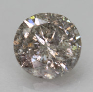 0.71 Carat Fancy Silver Round Brilliant Natural Earth Mined Loose Diamond For Ring 5.71mm *360 REAL VIDEO & PICTURES