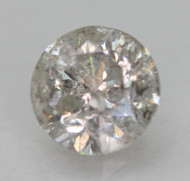 0.59 Carat I Color Round Brilliant Natural Earth Mined Loose Diamond For Jewelry 5.18mm *360 REAL VIDEO & PICTURES