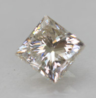 0.33 CARAT I COLOR VVS2 PRINCESS NATURAL EARTH MINED LOOSE DIAMOND FOR RING 3.61X3.55MM *360 REAL VIDEO & PICTURES