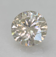 0.53 CARAT J COLOR ROUND BRILLIANT NATURAL EARTH MINED LOOSE DIAMOND FOR JEWELRY 5.19MM *360 REAL VIDEO & PICTURES