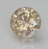 0.50 CARAT BROWN YELLOW SI2 ROUND BRILLIANT NATURAL EARTH MINED LOOSE DIAMOND FOR RING 4.95MM *360 REAL VIDEO & PICTURES