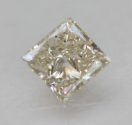 0.21 Carat I Color SI1 Princess Natural Earth Mined Loose Diamond For Ring 3.49X3.38mm *360 REAL VIDEO & PICTURES
