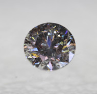 0.40 CARAT FANCY SILVER COLOR SI3 ROUND BRILLIANT NATURAL EARTH MINED LOOSE DIAMOND FOR RING 4.65MM *REAL IS A DIAMOND