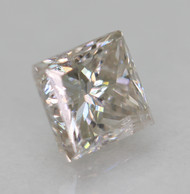 0.18 Carat Top Brown SI1 Princess Natural Earth Mined Loose Diamond For Ring 3.21X3.09mm *REAL IS RARE, REAL IS DIAMOND