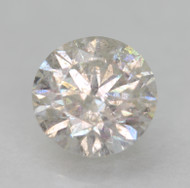 0.54 CARAT H COLOR ROUND BRILLIANT NATURAL EARTH MINED LOOSE DIAMOND FOR JEWELRY 5.11MM *360 REAL VIDEO & PICTURES