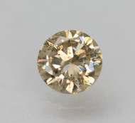 0.58 CARAT FANCY BROWN SI2 ROUND BRILLIANT NATURAL EARTH MINED LOOSE DIAMOND 5.12MM *360 PROFESSIONAL VIDEO & IMAGES