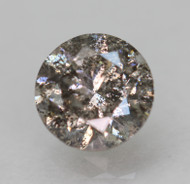0.51 Carat Fancy Intense Brownish Silver Round Brilliant Natural Earth Mined Loose Diamond 5mm *360 REAL VIDEO & IMAGES