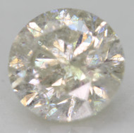 CERTIFIED 1.34 CARAT H COLOR SI2 ROUND BRILLIANT NATURAL EARTH MINED LOOSE DIAMOND FOR JEWELRY 6.97MM  *360 VIDEO & PICS